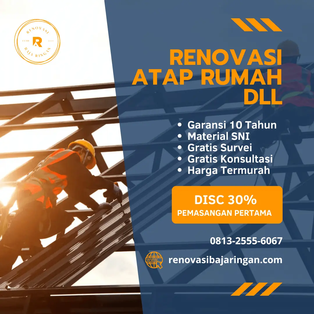 jasa renovasi atap rumah dll